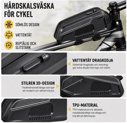 Premium hårdskalväska för cykel